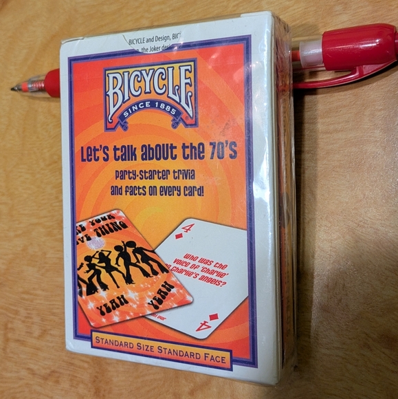BICYCLE NEW 70s DECK - Picture 2 of 4